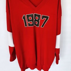 Oversized sweatshirt